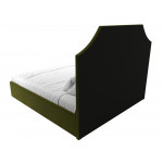 Интерьерная кровать Кантри 200, Микровельвет, Модель 120702