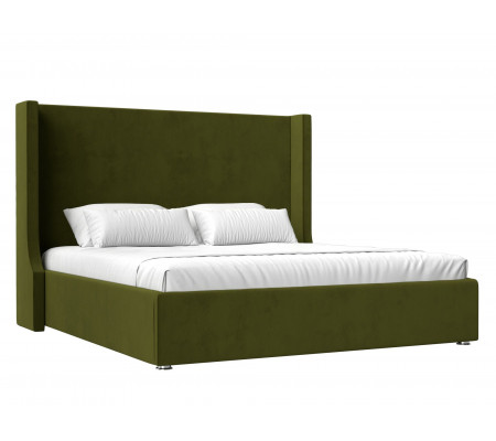 Интерьерная кровать Ларго 200, Микровельвет, Модель 120752