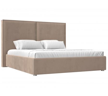 Интерьерная кровать Аура 180, Велюр, Модель 120524