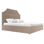 Интерьерная кровать Кантри 200, Велюр, Модель 120696