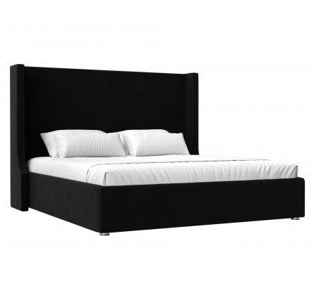 Интерьерная кровать Ларго 200, Микровельвет, Модель 120755