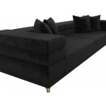 Прямой диван Лига-021, Велюр, Модель 119121