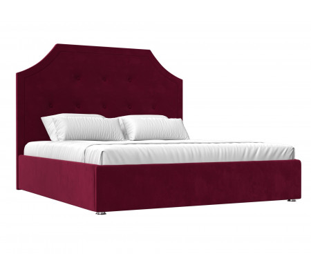 Интерьерная кровать Кантри 200, Микровельвет, Модель 120716
