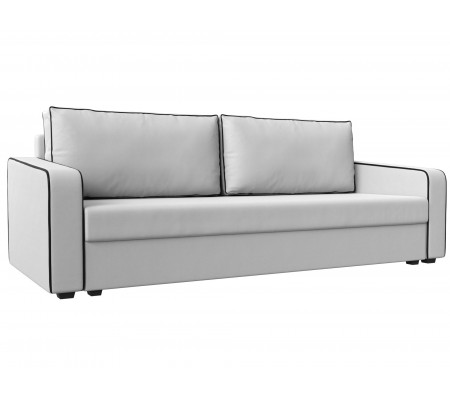 Прямой диван Лига-009, Экокожа, Модель 118090