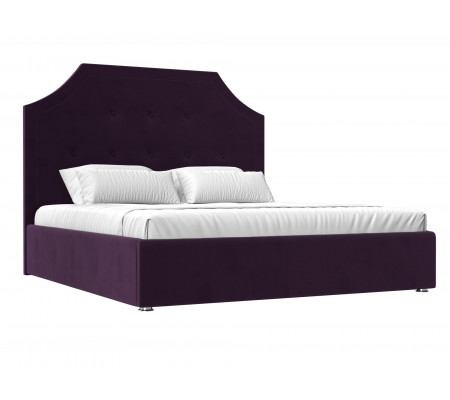 Интерьерная кровать Кантри 200, Велюр, Модель 120711