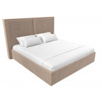 Интерьерная кровать Аура 200, Велюр, Модель 120550