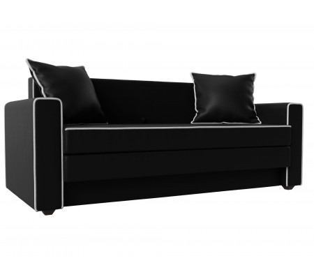 Прямой диван Лига-012, Экокожа, Модель 117580