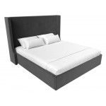 Интерьерная кровать Ларго 200, Велюр, Модель 120748