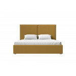 Интерьерная кровать Аура 180, Микровельвет, Модель 120534