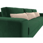 Прямой диван Лига-008 Long, Велюр, Модель 119011