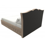 Интерьерная кровать Герда 180, Велюр, Модель 120208