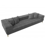 Прямой диван Лига-021, Рогожка, Модель 119135