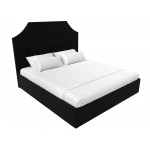 Интерьерная кровать Кантри 200, Микровельвет, Модель 120706