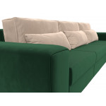 Прямой диван Лига-008 Long, Велюр, Модель 119010