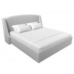 Интерьерная кровать Лотос 200, Экокожа, Модель 120795
