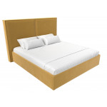 Интерьерная кровать Аура 180, Микровельвет, Модель 120534