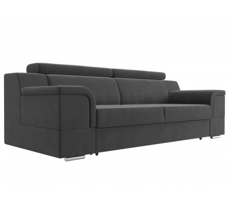 Прямой диван Лига-003, Велюр, Модель 117108