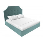 Интерьерная кровать Кантри 200, Велюр, Модель 120697