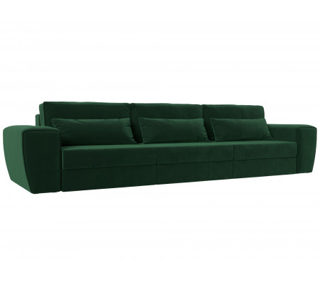Прямой диван Лига-008 Long, Велюр, Модель 119008