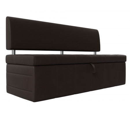 Кухонный прямой диван Стоун, Экокожа, Модель 115990
