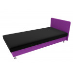 Кровать Мальта черный\фиолетовый