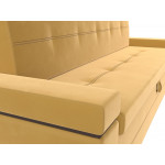 Кухонный прямой диван Деметра, Микровельвет, Модель 114233
