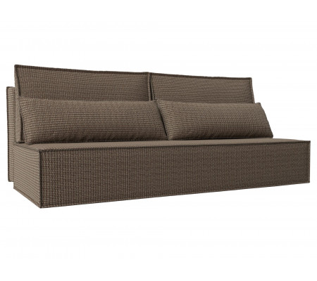 Прямой диван Фабио Лайт, Рогожка, Модель 114481