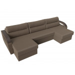 П-образный диван Форсайт, Рогожка, Модель 111736