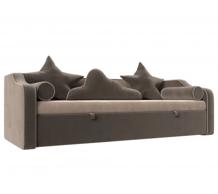 Детский диван-кровать Рико, Велюр, Модель 107342