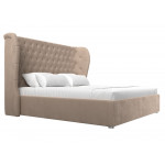 Интерьерная кровать Далия 200, Велюр, модель 108371