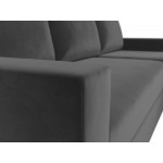 Угловой диван Траумберг правый угол, Велюр, Модель 108707