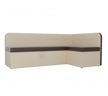 Кухонный угловой диван Форест правый угол, Экокожа, Модель 107099