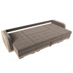 П-образный диван Марсель, Велюр, Модель 110031