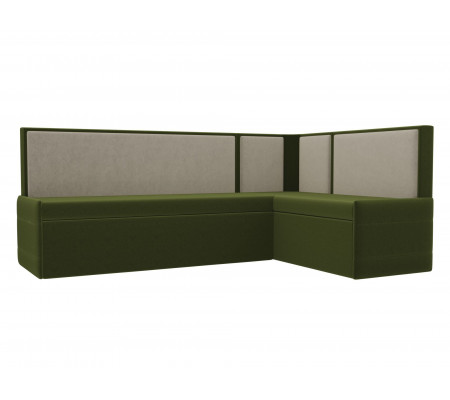 Кухонный угловой диван Кристина правый угол, Микровельвет, Модель 118464