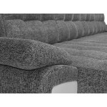 П-образный диван Нэстор, Рогожка, Экокожа, Модель 109963