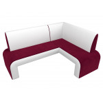 Кухонный угловой диван Кармен, Микровельвет, Экокожа, модель 109516