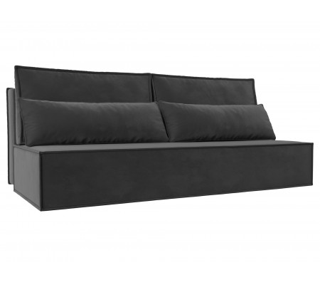 Прямой диван Фабио Лайт, Велюр, Модель 114496