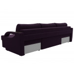 П-образный диван Форсайт, Велюр, Модель 111710
