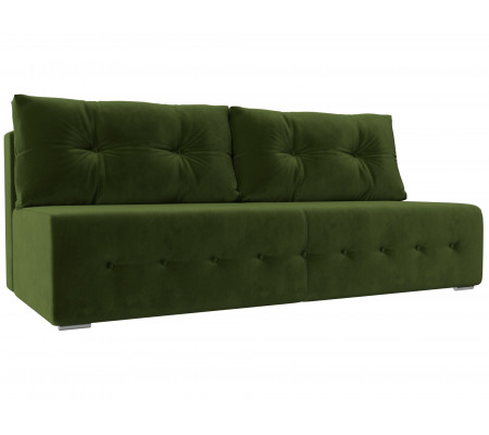 Прямой диван Лондон, Микровельвет, Модель 100634