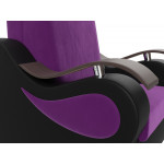 Кресло-кровать Меркурий Фиолетовый\Черный