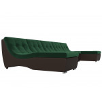 П-образный модульный диван Монреаль Long, Велюр, Модель 111526