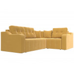 Угловой диван Кембридж, Микровельвет, модель 108819