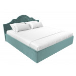 Интерьерная кровать Афина 200, Велюр, модель 108345
