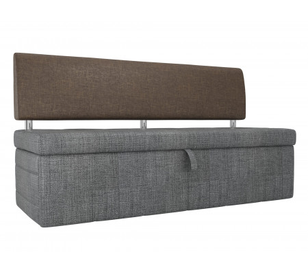 Кухонный прямой диван Стоун, Рогожка, Модель 107258