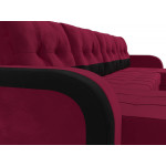 П-образный диван Марсель, Микровельвет, Модель 110016