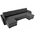 П-образный диван Марсель, Велюр, Модель 110035
