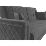 Прямой диван Неаполь, Велюр, Модель 111929