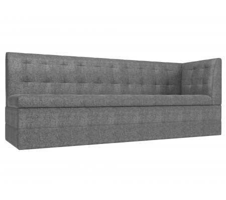 Кухонный диван Бриз с углом справа, Рогожка, Модель 100385