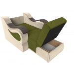 Кресло-кровать Меркурий Зеленый\Бежевый