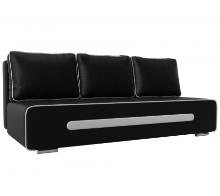 Прямой диван Приам, Экокожа, Модель 107416